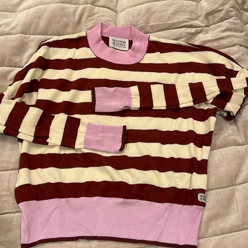Scotch & Soda striped sweater - medium
